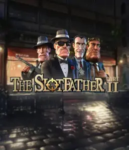 Enter the shadowy world of The Slotfather Part II game by Betsoft, highlighting a lineup of iconic mafia characters in front of a moody urban backdrop. This image portrays the dramatic essence of the mafia underworld with its striking character design and evocative setting. Ideal for players attracted to mafia stories, offering a thrilling escape. 